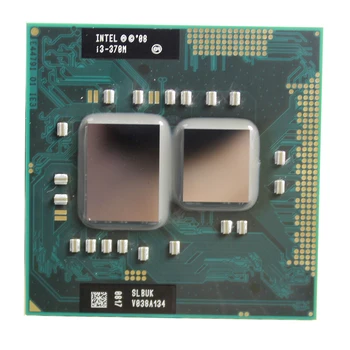Procesador Intel core I3 370M 3M Cache 2,4 GHz Dual Core Socket G1 para ordenador portátil Notebook Cpu, envío gratis