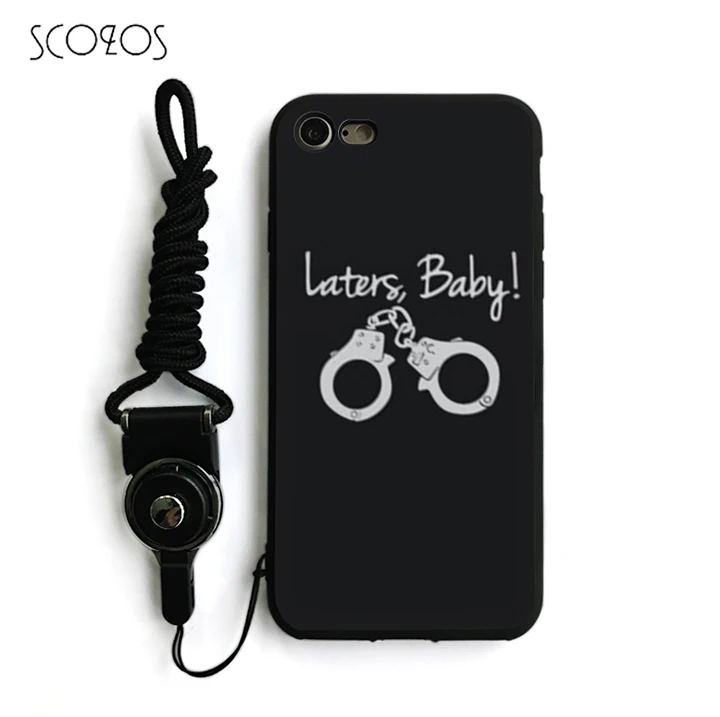 Scozos Laters Bébé Cinquante Nuances De Gris Silicone Phone