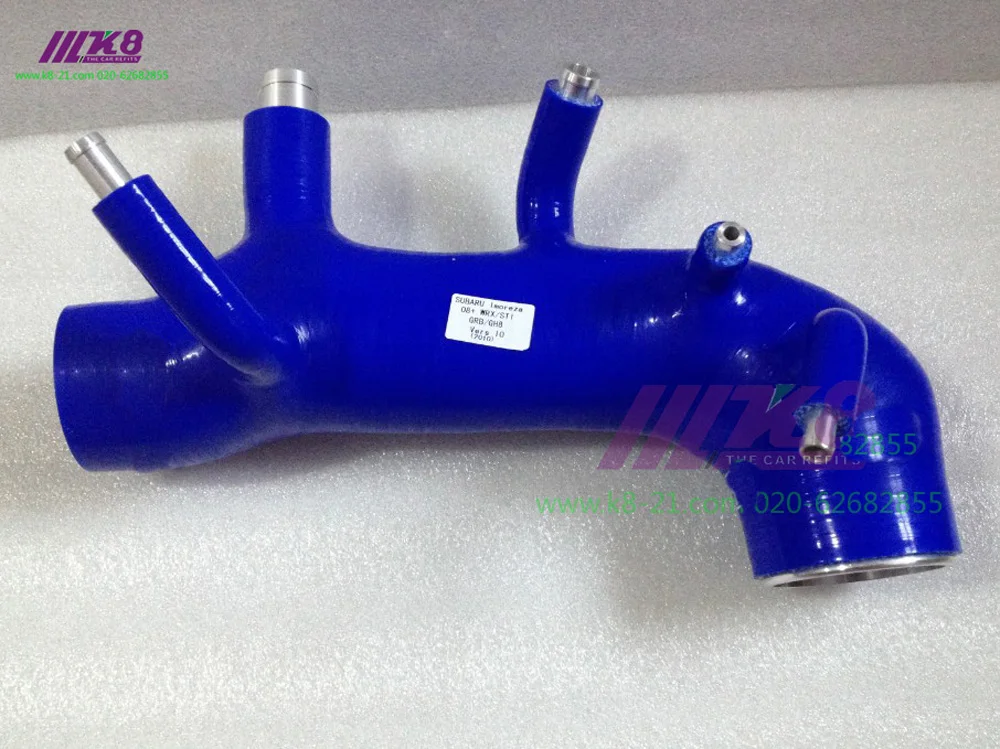 SILICONE TURBO INLET INTAKE INDUCTION PIPE HOSE FOR SUBARU IMPREZA GDB