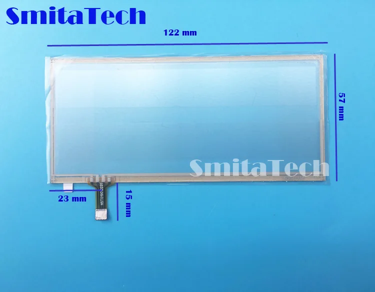 

5.0 inch 122mm*57mm touch screen HST-TPD5.0P glass panel 122*57 mm