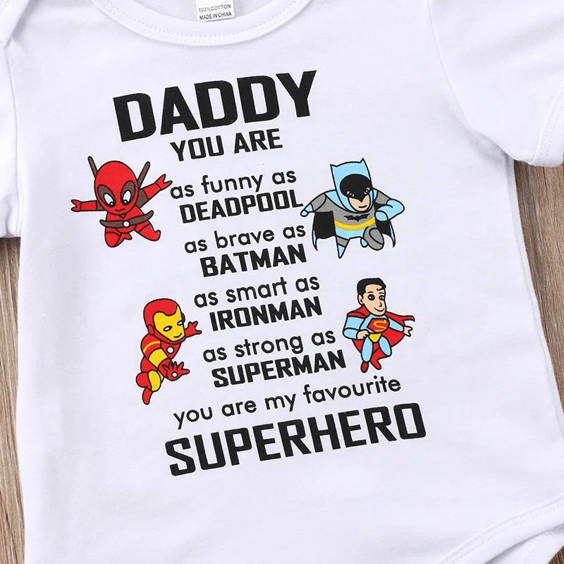0-18M Infant Newborn Baby Superhero 