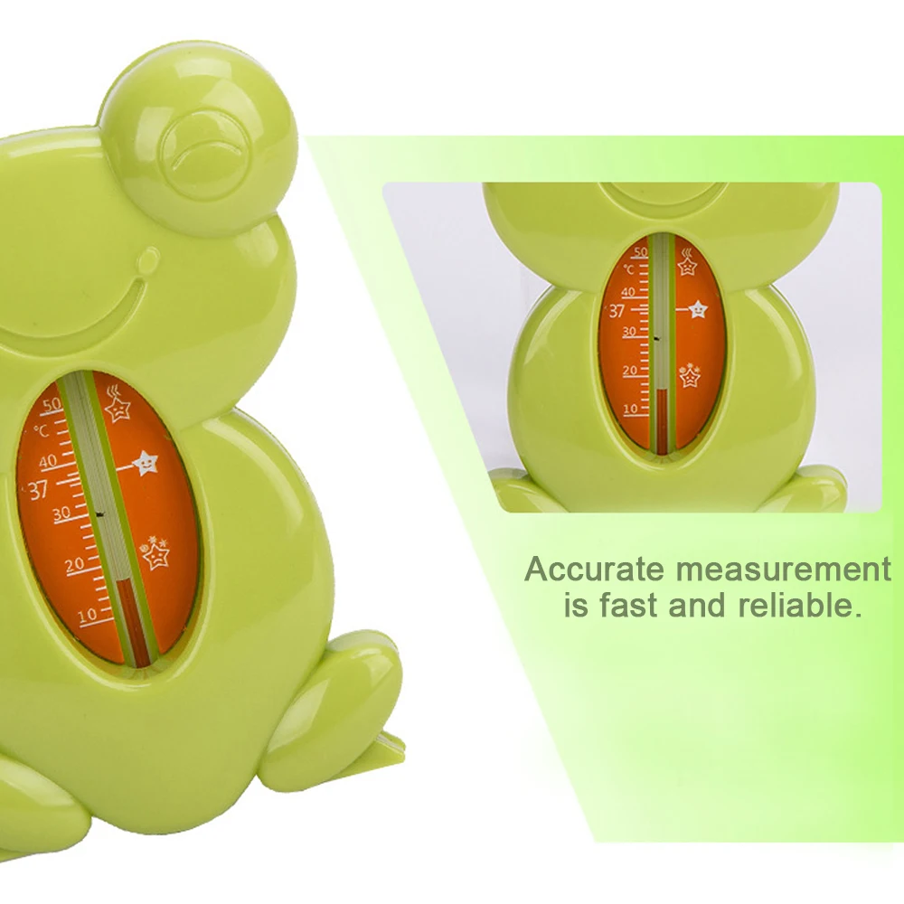 Baby Bath Take a Shower Thermometer Cartoon Animal Elephant Frog Shape Pink Blue Yellow Green Baby Water wireless Thermometer (10)