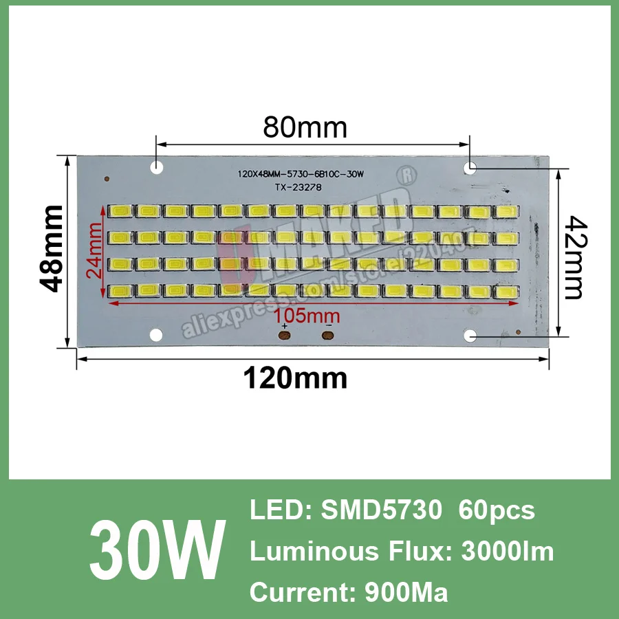 Светодиодный прожектор PCB 200 Вт 150 Вт 100 Вт 50 Вт 30 Вт 20 Вт 10 Вт SMD5730 светодиодный щит, светодиодный источник освещения для Светодиодный прожектор