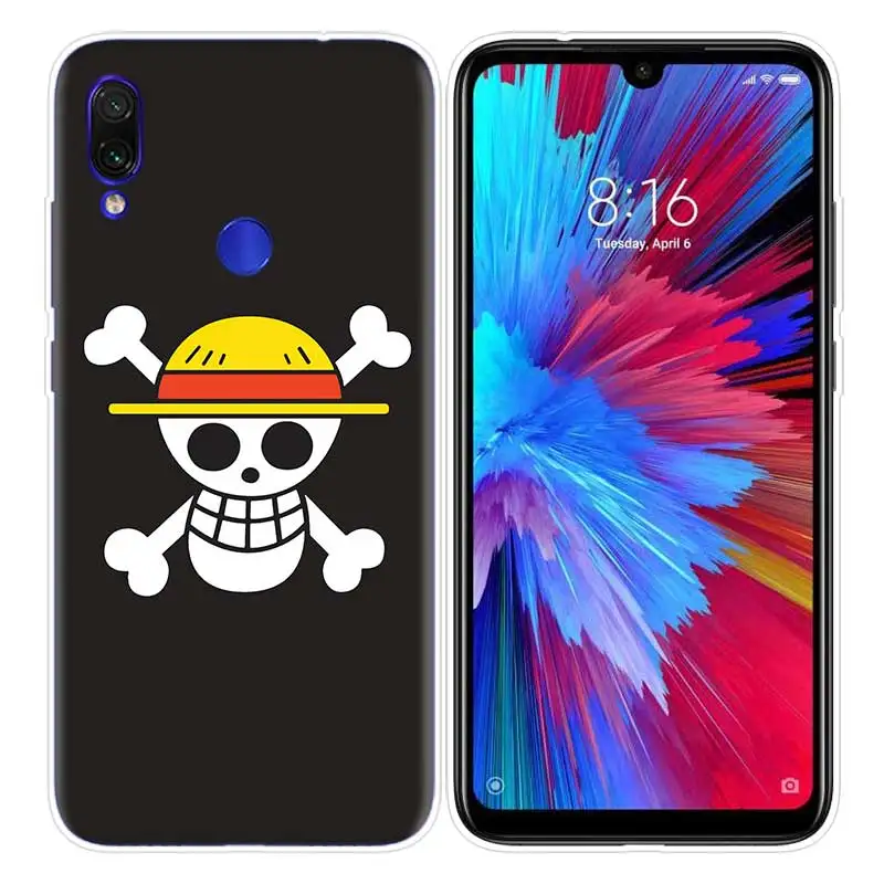 Цельный чехол для Xiao mi Red mi Note 7 7S K20 Y3 GO S2 6 6A 7A 5 Pro mi Play 9T A1 A2 8 Lite Poco F1 Аниме Силиконовые чехлы для телефонов - Цвет: 07