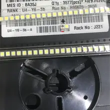 3000 шт./лот 3528 2835 SMD СВЕТОДИОДНЫЙ ремонтный бисер 1 Вт для LG холодный белый 100LM для ТВ/lcd подсветка touming