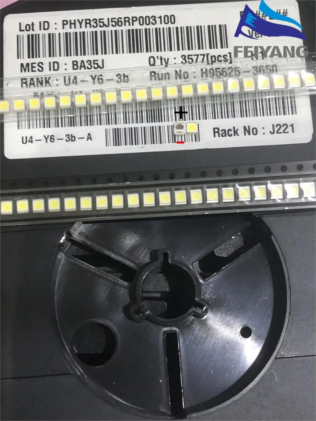 

3000PCS/Lot 3528 2835 SMD LED Repair Beads 1W For LG Cold White 100LM For TV/LCD Backlight touming