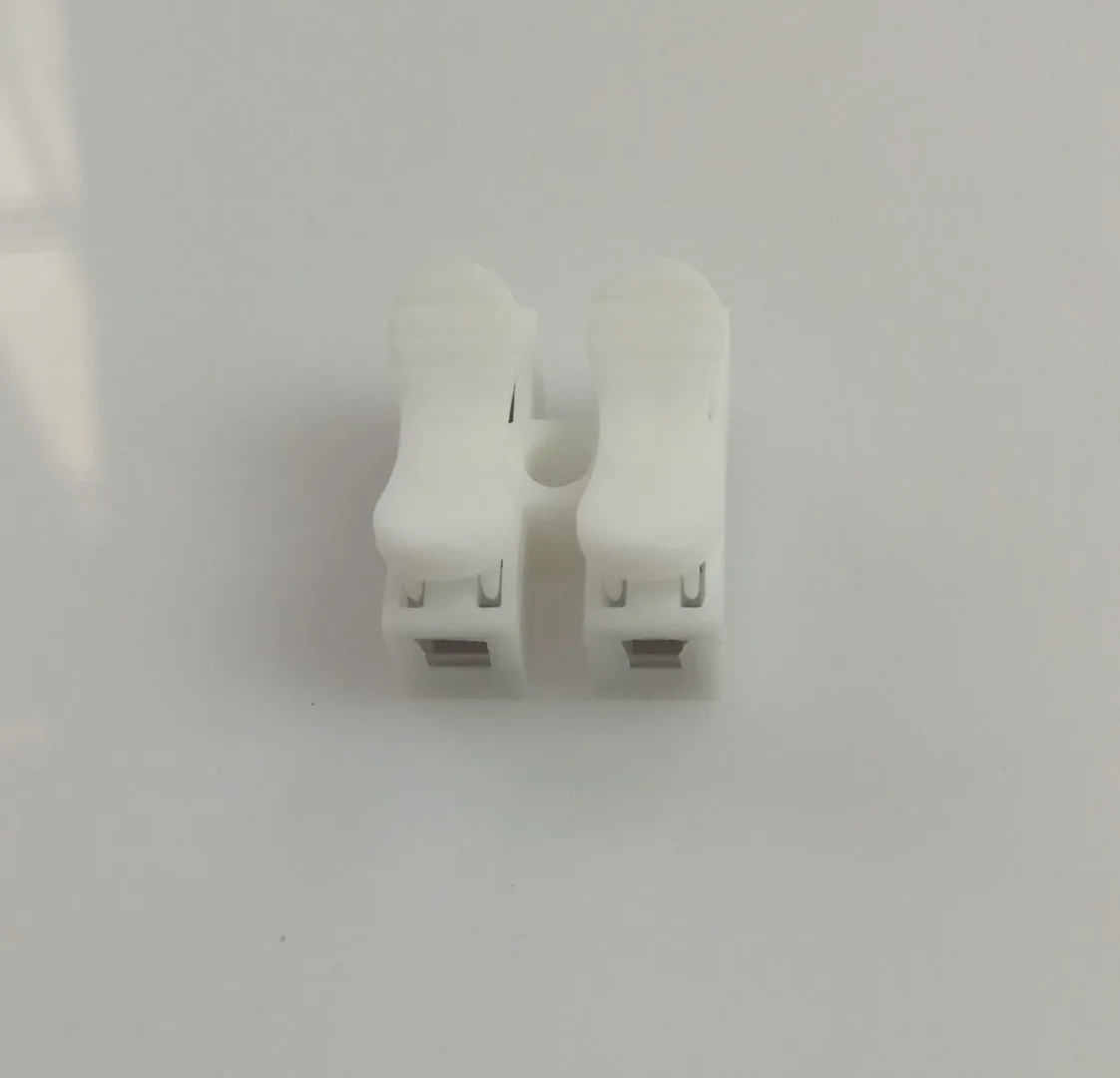 120pcs  Electrical 2Pins Cable Connectors  twin connector  CH2 Quick Splice Lock Wire Terminals