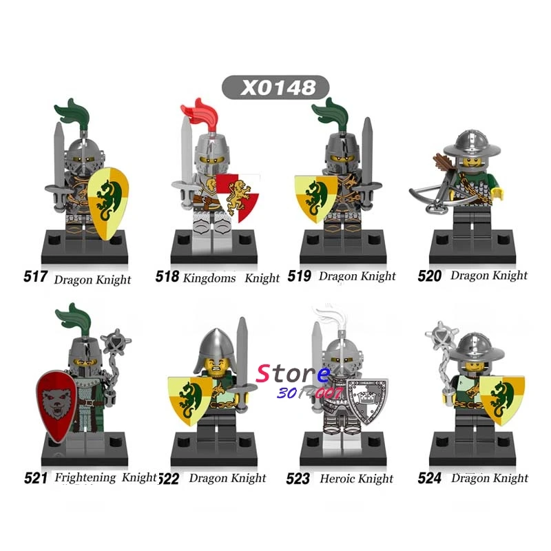 10Set-x0148 10 комплектов, серия из магического фильма 2, Властелин колец, Gandalf Frodo Azog Thranduil, строительные блоки, Игрушечная модель, кирпичи для детей - Цвет: 10Set-x0148