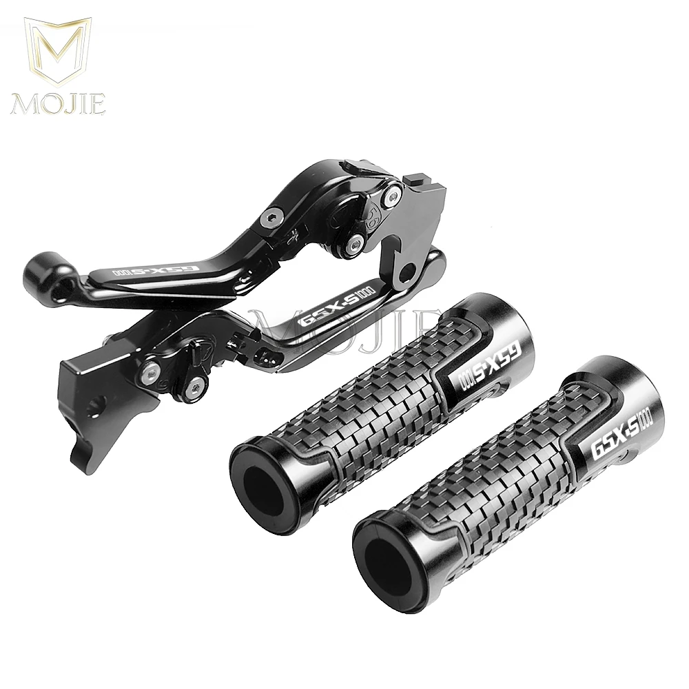 

Motorcycle CNC Aluminum Brake Clutch Levers Handlebar Hand Grips For Suzuki GSX-S1000/F/ABS GSXS1000 GSXS GSX-S 1000 2015-2020