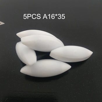 

A16x 35mm PTFE Magnetic Stirrer Mixer Stir Bars Olive shape Stirring Bars PTFE Stir Rod Teflon Spinbar, Pack of 5pcs