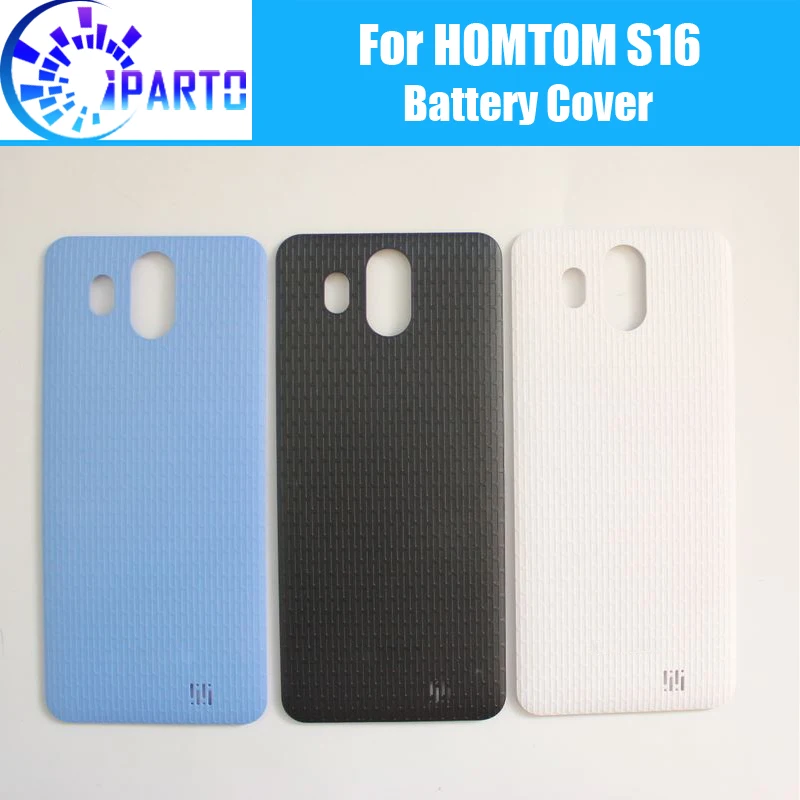 HOMTOM S16 запасная крышка батареи 100% оригинальный новый прочный Чехол для