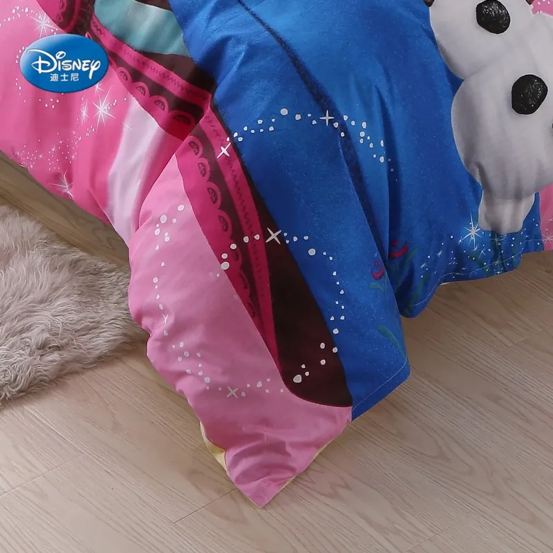 Disney Frozen Анна Эльза Олаф двойной пододеяльник комплект из 3 предметов для детской