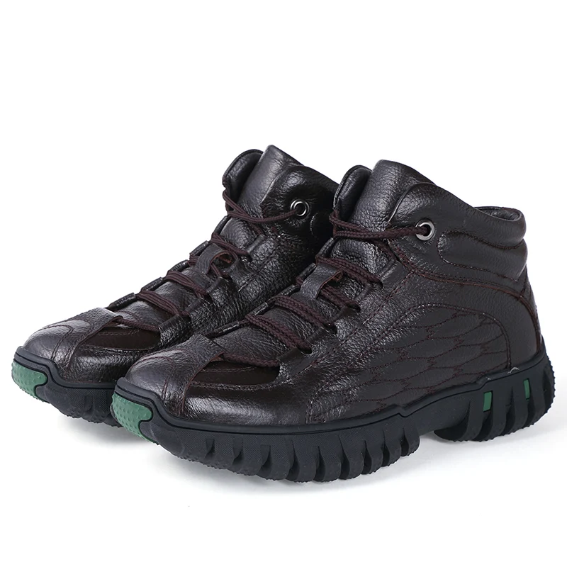 

Winter Mens High tops Super Warm Ankle Snow Boots Shoes Botas Plush Fur Short Boots Botines Hombre Zapatillas Deportivas Hombre