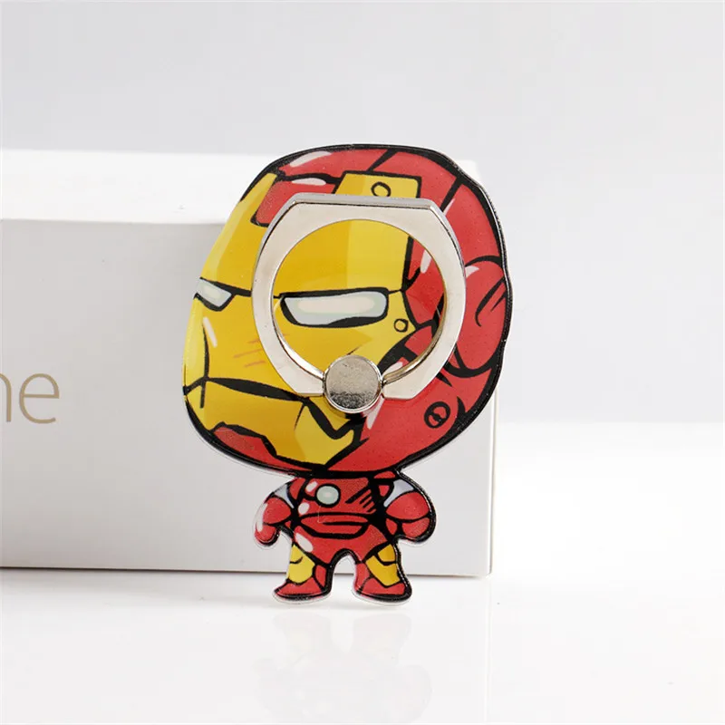 Universal 360 mobile phone smart phone bracket for iPhone Samsung Huawei millet degree bracket cartoon cute finger ring