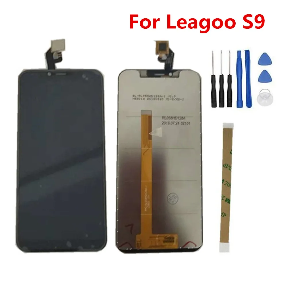 Для Leagoo S9 ЖК дисплей 5 85 дюйма + сенсорный цифровой экран сборка ремонт панели