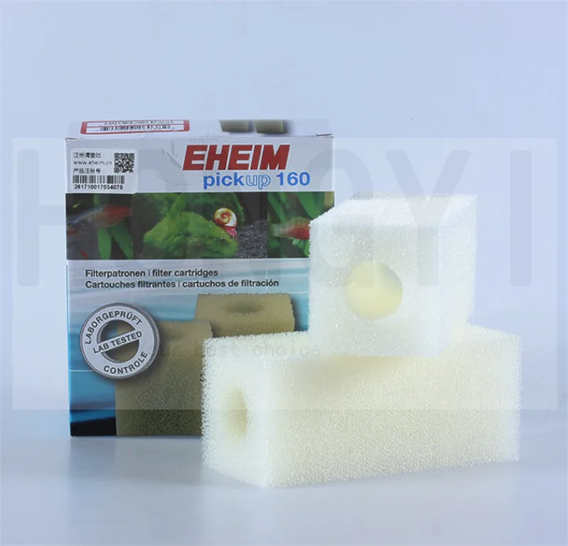 2 pieces/lot EHEIM pickup low water level filter replace the cotton built-in filter special cotton pickup45/60/160/200 4