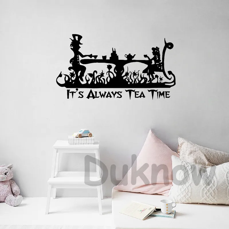 It's Always Tea Time Wall Stickers Kitchen