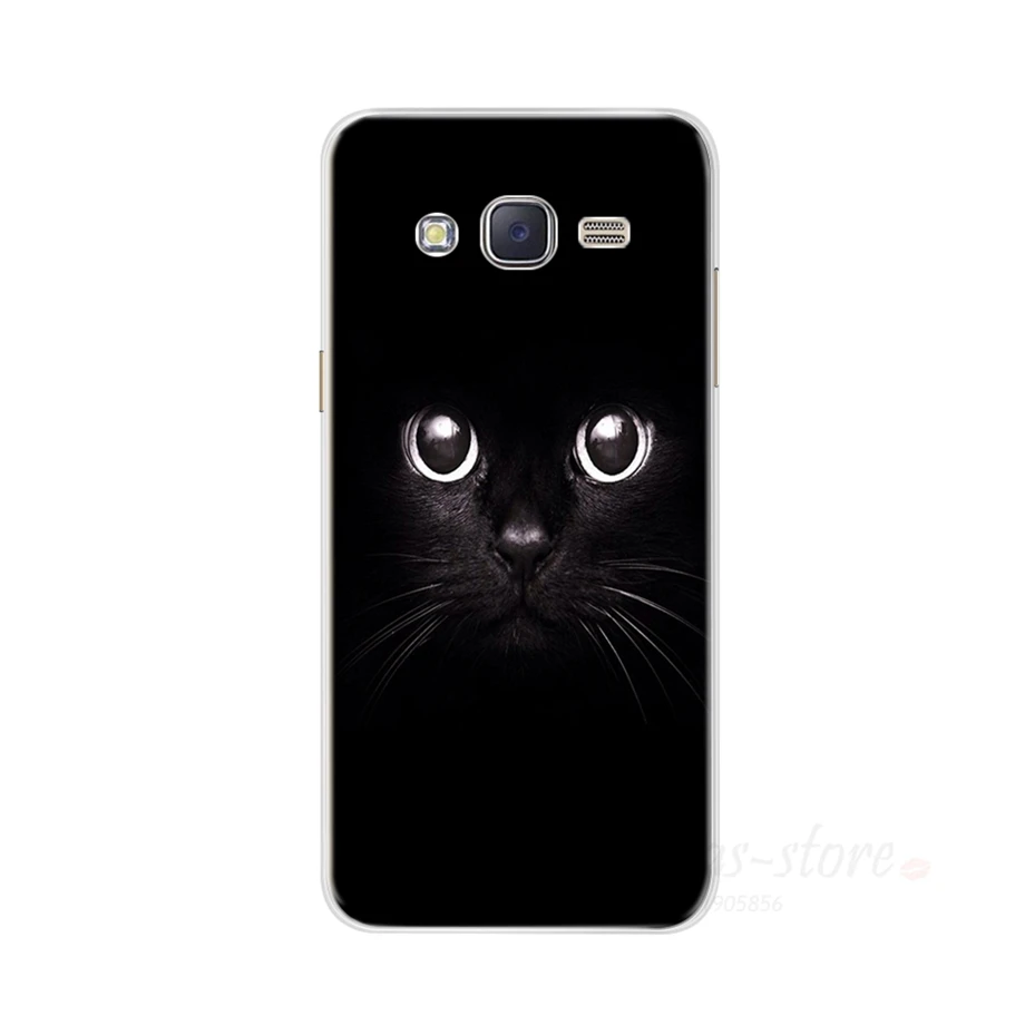 Светло-голубой Чехол для samsung Galaxy Grand Prime чехол G530 G530H G531 G531H G531F SM-G531F Чехол Мягкий ТПУ силиконовый чехол для телефона с принтом s - Цвет: Светло-голубой