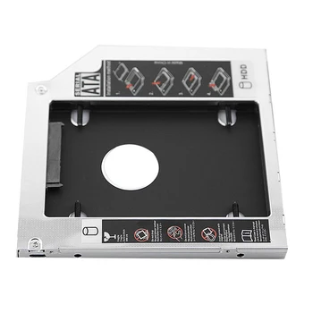 

12.7/9.5mm/9mm Aluminum Hard Disk Drive Bay Universal Ssd Hd SATA Hard Disk Drive HDD Caddy Adapter Bay For Cd Dvd