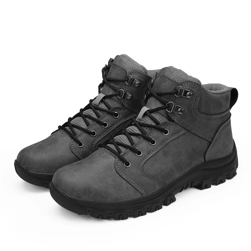 MANLI военные тактические ботинки для мужчин, Водонепроницаемые кожаные охотничьи ботинки для альпинизма, Нескользящие треккинговые кроссовки, походная обувь