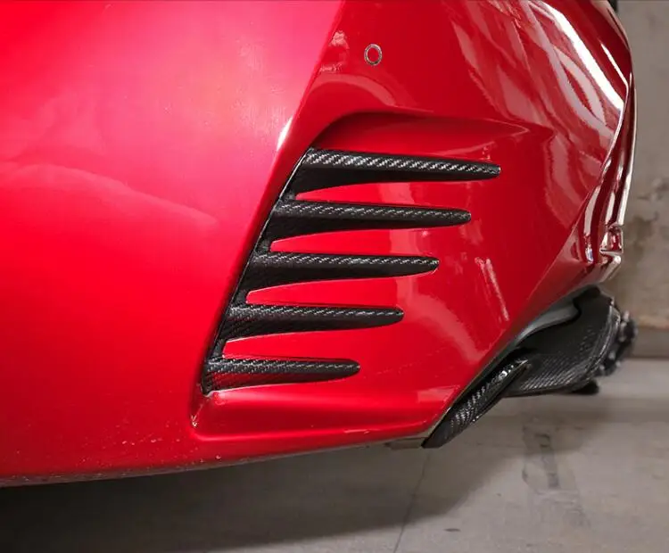 Стайлинга автомобилей углеродного волокна внутренняя Mousewriting доска Накладка для Lexus RC200 300 350 RC F SPORT