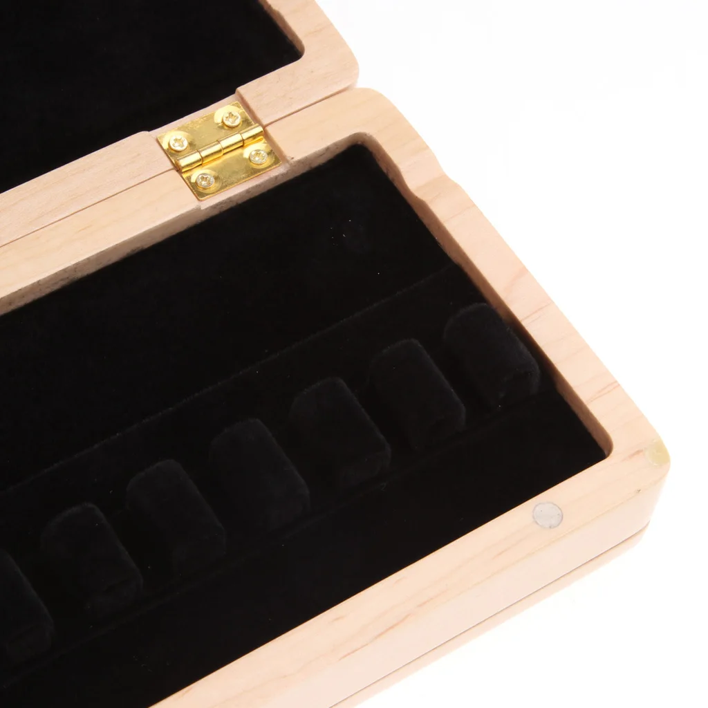 Durable Double Layers Bassoon Reeds Storage Case Box for 22 Reeds 