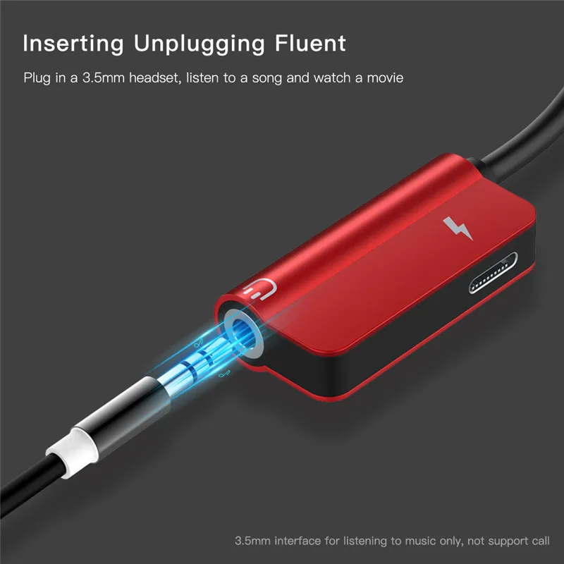 AUX аудио адаптер USB C до 3 5 мм для Xiaomi 6 Huawei P20 Pro Type преобразователь наушников кабель