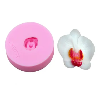

Food Grade Butterfly Orchid Shape Chocolate Candy Sugarcraft Soap Tools Fondant Cake Border Decorating Silicone Mold
