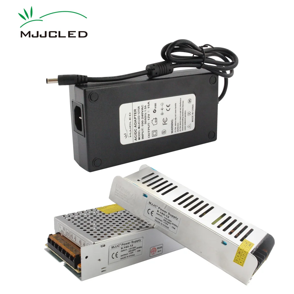 Адаптер 220 в 12 В 15A источник питания вольт AC DC трансформатор 110 180 Вт адаптер