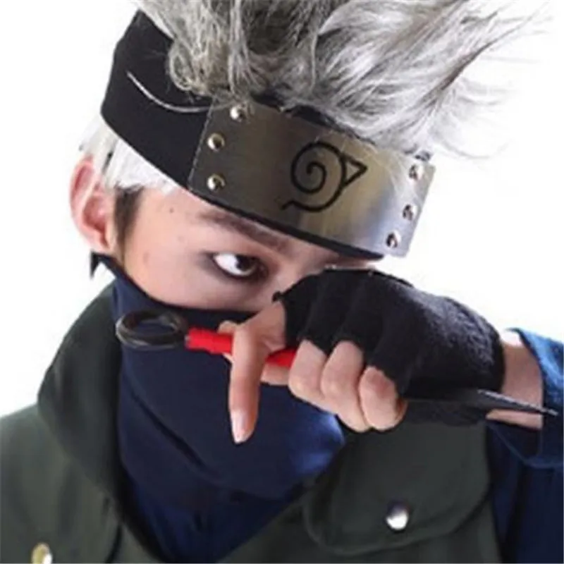 Костюм из аниме Наруто для мужчин Uzumaki Naruto konohagakurenosato Akatsuki повязка на голову с