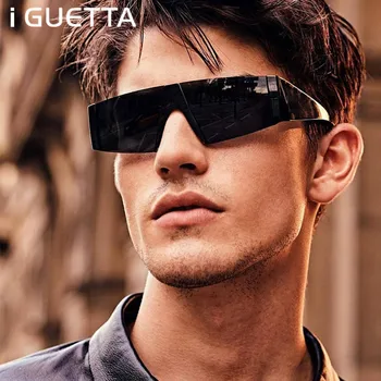 

iGUETTA Women Sunglasses 2019 Black Sunglass Men Vintage square Luxury Glasses Women Brand Designer Lady Oculos De Sol IYJB576