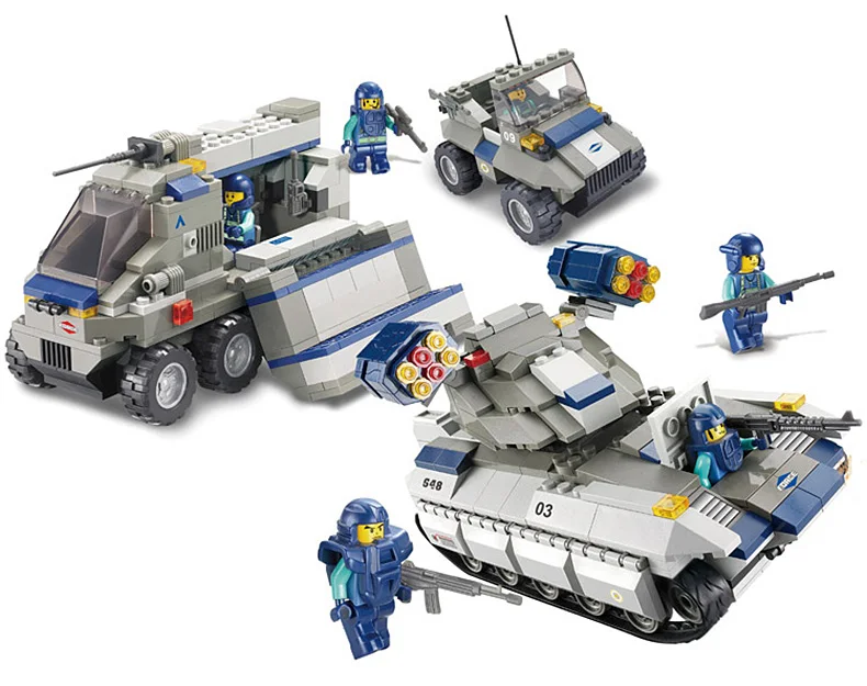 

Sluban Building Blocks Compatible with Lego B0209 534P Models Building Kits Blocks Toys Hobbies For Chlidren