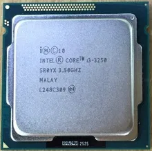 Процессор Intel Core i3 3250, процессор 3M /Cache, процессор 3,50 GHzLGA1155 для настольного ПК, процессор,