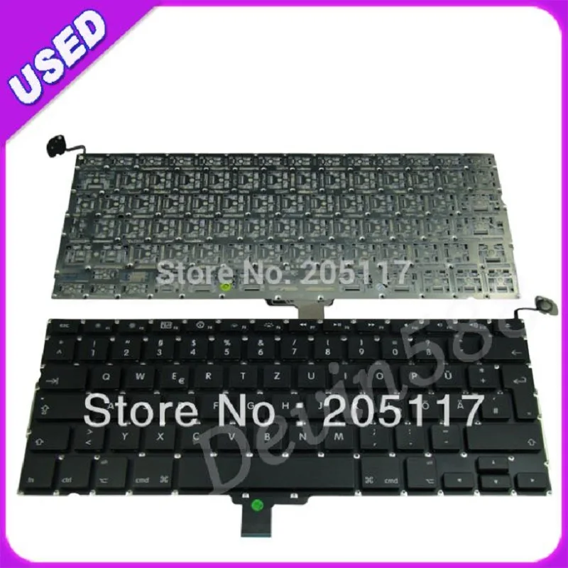 

Laptop GERMAN keyboard for MacBook Pro Unibody 13" A1278 , Germany Layout , Black Color