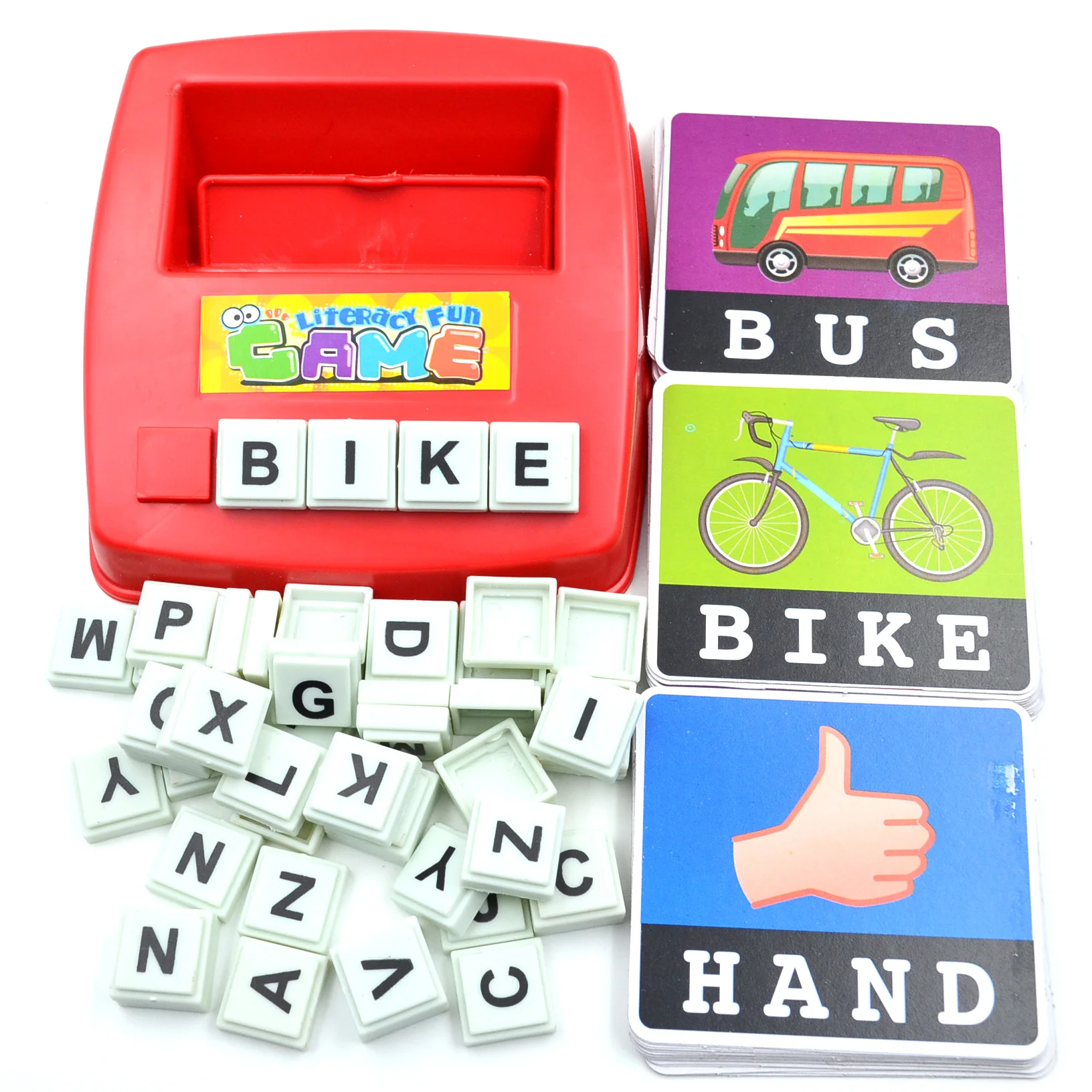 BOHS Alphabet Letters Card Game Learn USA English Language ...