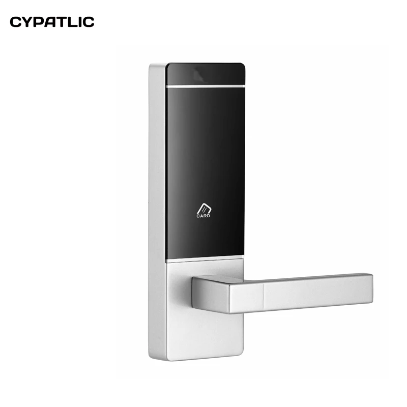 Hotel room door latch electric door lock system swipe IC/ID card unlockin Door Locks from Home