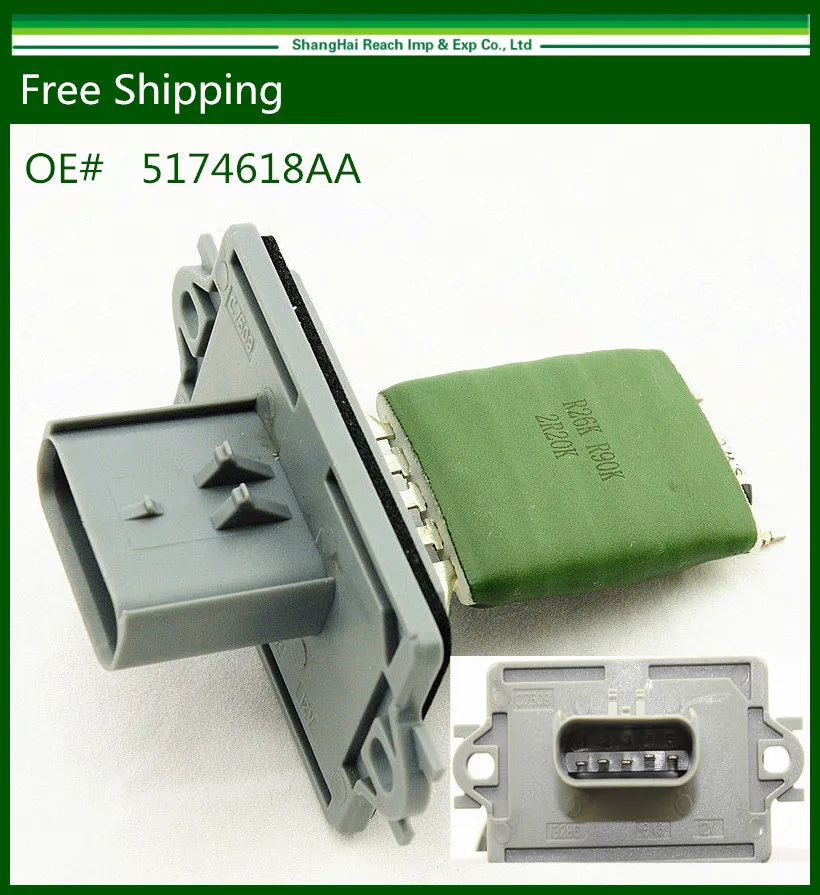 e2c Free Shipping New Blower Motor Resistor For Dodge Durango Dakota OE