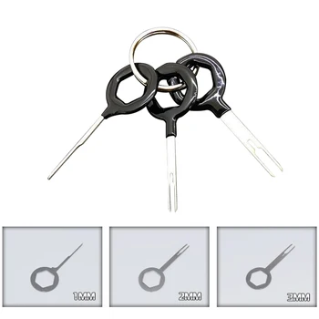 

8Pcs/Set Terminal Removal Tools Car Electrical Wiring Crimp Connector Pin Extractor Kit Car Repair Plug key herramientas de mano