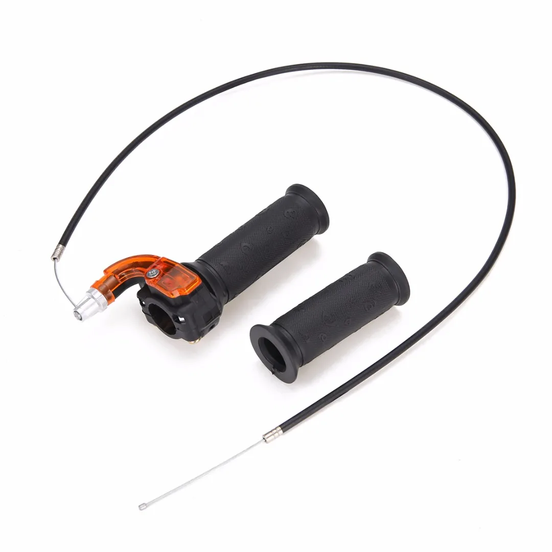 

New Arrival 1Pair Throttle Accelerator Grip Twist 80cm Cable For Motorcycle 4-Stroke Dirt Pocket Bike 50 90 110 125 140cc Mayitr