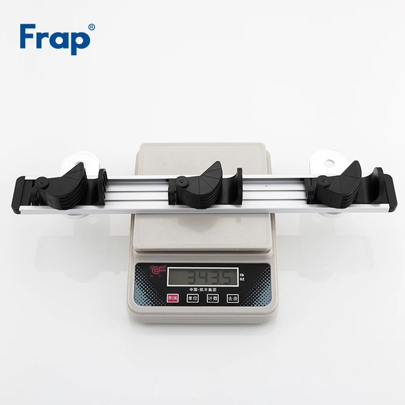 Органайзер Frap Y18070 для кухни и ванной комнаты настенный держатель Вешалка швабры