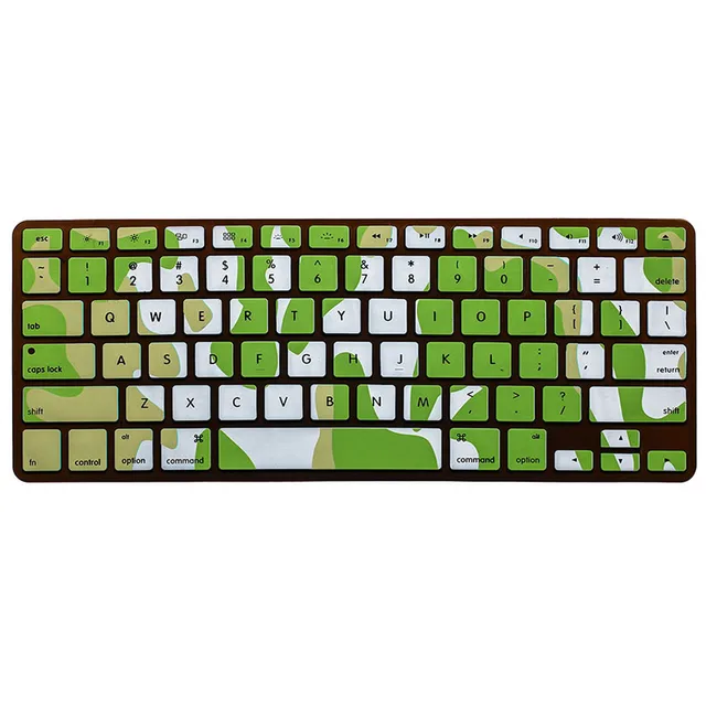 Laptop Keyboard Cover Camouflage Soft Keyboard Silicone Cover Case