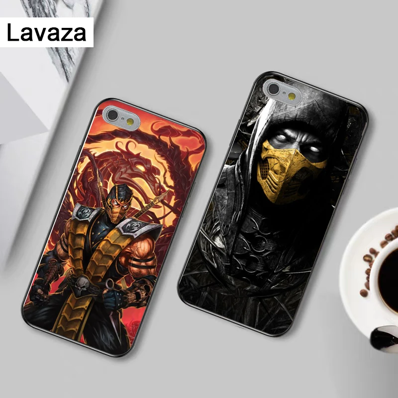 Силиконовый чехол Mortal Kombat для iPhone 5 5S 6 6S Plus 7 8 11 Pro X XS Max XR|Бамперы| |