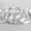 Silver Color 1mm/1.5mm/2.mm/2.5mm Anadized Aluminum Wire soft DIY jewelry craft versatile painted aluminium metal wire ► Photo 2/6