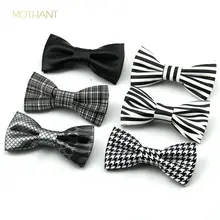 Модный мужской и женский галстук бабочка из искусственной кожи с принтом Британский Ветер кожаный Официальный галстук-бабочка вечерние тонкие