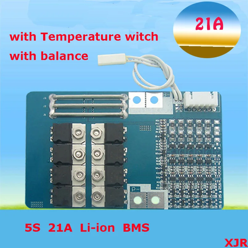 5S 21A 21 V липолитиевый полимер БМС/PCM/PCB фрезерный станок для Батарея защиты печатной платы для 5 пачек 18650 литий-ионный аккумулятор Батарея сотовый w/баланс