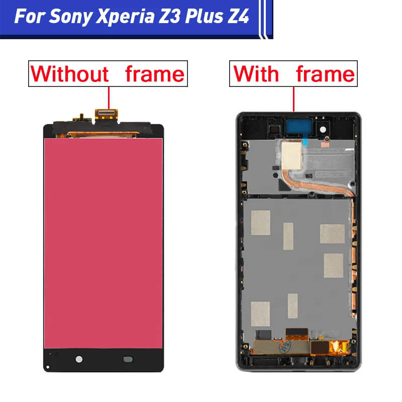 Для Sony Xperia Z3 + Plus Z4 дисплей E6553 E6533 E5663 ЖК-дисплей кодирующий преобразователь