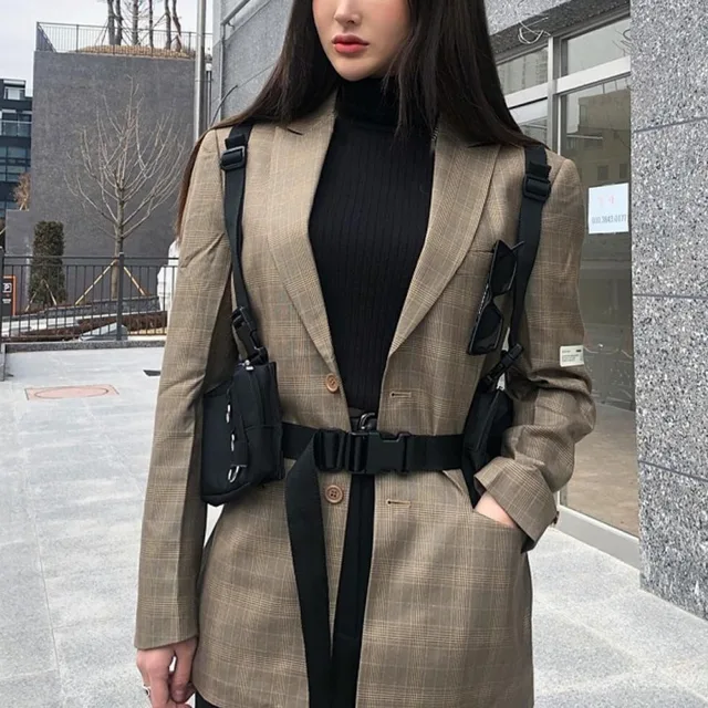 US $15.28 Female tactical adjustable vest multi-functional tactical function bag shoulder Messenger bag femal