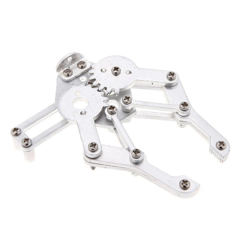

aluminum alloy 6 DOF Mechanical Robotic Arm Clamp Claw & Swivel Stand Mount Robot Kit for Arduino Drop Shopping