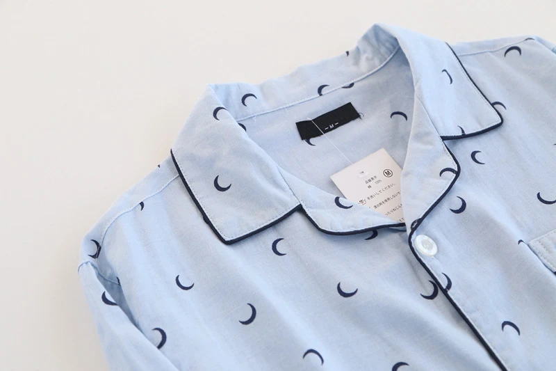 men cotton pijamas spring (3)