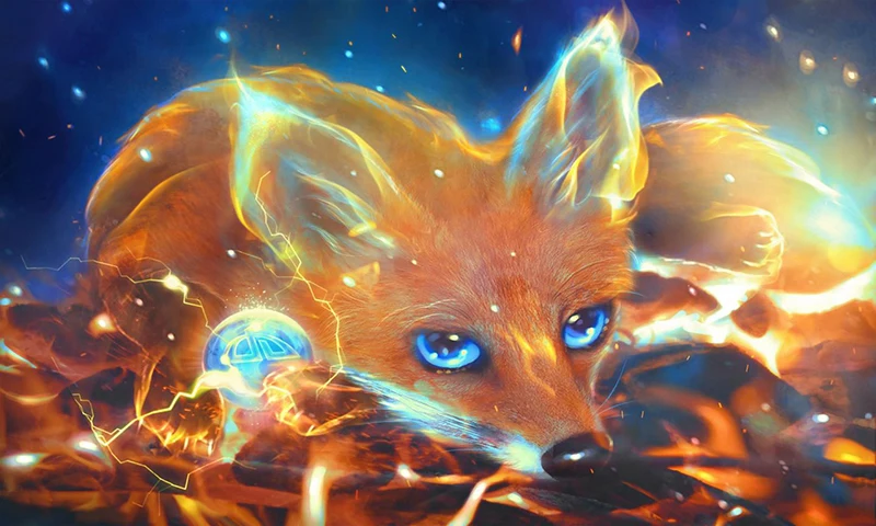 

Diamond Embroidery Fire Fox Stitch 5D Diamond Mosaic Painting Full Square Sale DIY Rhinestones Pattern Paintings